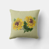 ヒマワリ クッション (裏面)