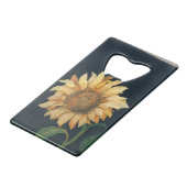 ヒマワリ クレジットカード栓抜き (裏面アングル)