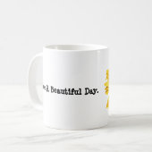 ヒマワリ コーヒーマグカップ (正面左)