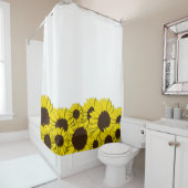 ヒマワリ シャワーカーテン (インサイチュ)