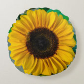 ヒマワリ・シュプリーム ラウンドクッション (正面)