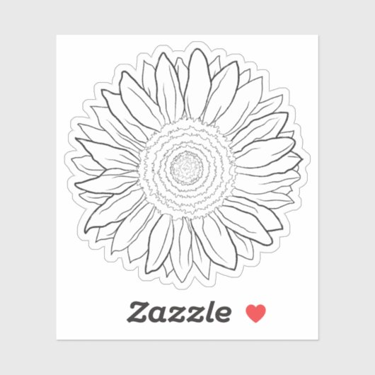 ヒマワリ シール (シート)