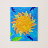 ヒマワリ ジグソーパズル (縦)