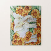 ヒマワリ ジグソーパズル (縦)