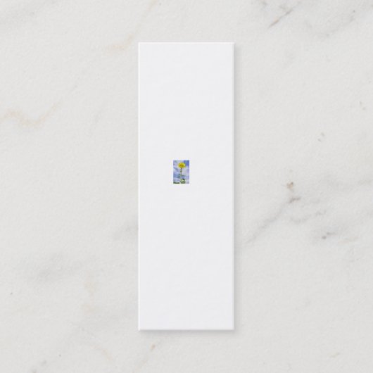 ヒマワリ スキニー名刺 (正面)