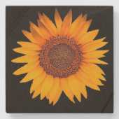 ヒマワリ ストーンコースター (正面)