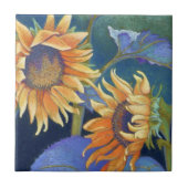 ヒマワリ タイル (正面)