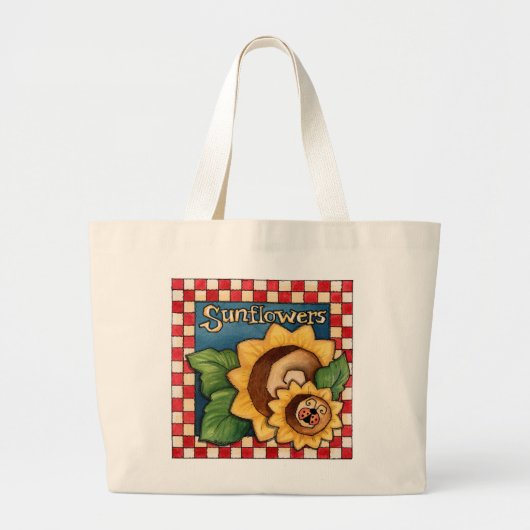 ヒマワリ – トートバッグ (正面)