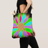 ヒマワリ トートバッグ (クローズアップ)