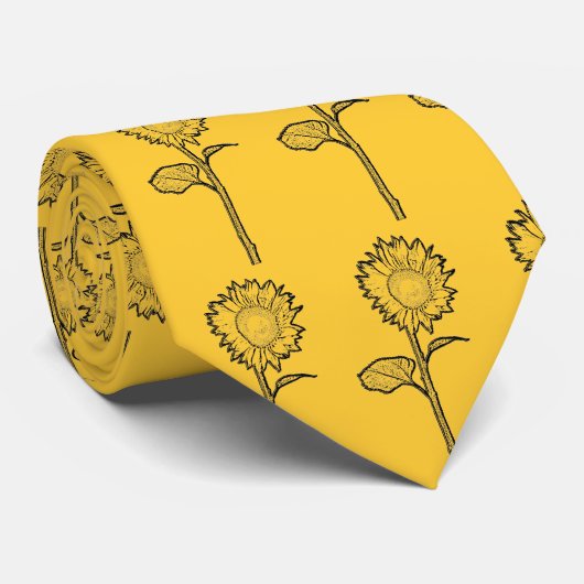 ヒマワリ ネクタイ (ロール)