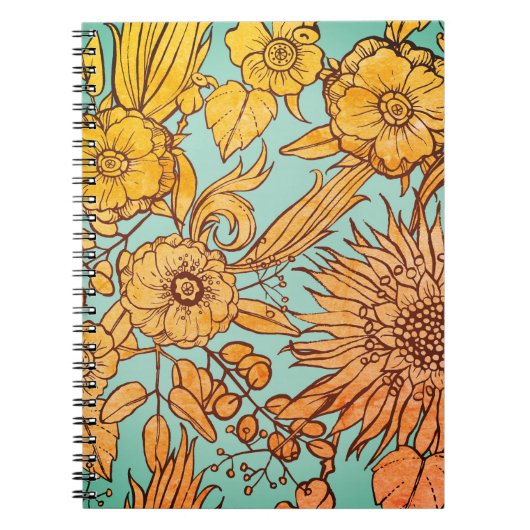 ヒマワリ ノートブック (正面)