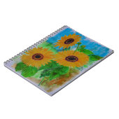 ヒマワリ ノートブック (左側)