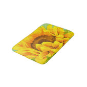 ヒマワリ バスマット (アングル)