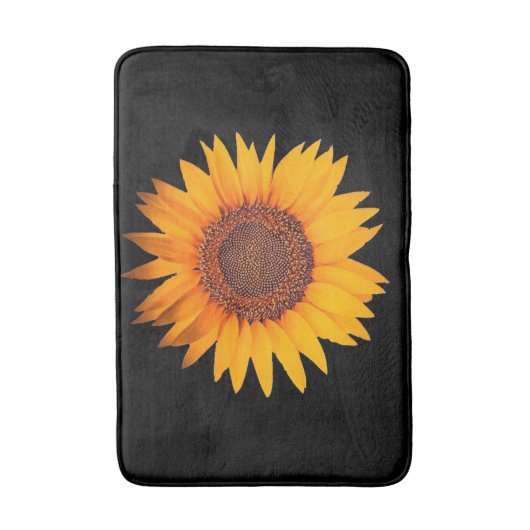 ヒマワリ バスマット (正面縦)