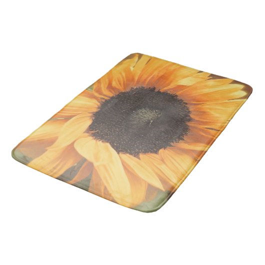 ヒマワリ バスマット (アングル)