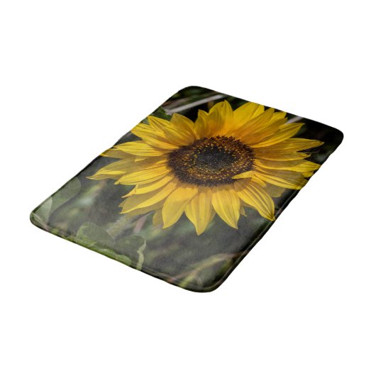 ヒマワリ バスマット (アングル)