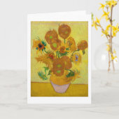 ヒマワリ、ビンセント·ヴァン·ゴッホ、1889年 カード (黄色い花)