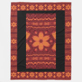 ヒマワリ フリースブランケット (正面)