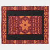 ヒマワリ フリースブランケット (正面(横))