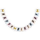 ヒマワリ、フローラバンニング旗 バンティングフラッグ (全)