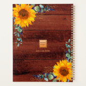 ヒマワリ プランナー手帳 (裏面)