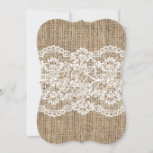 ヒマワリ·ベイビー·シャワーの誘い込み田舎の木 招待状 (裏面)