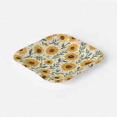 ヒマワリ ペーパープレート (傾斜あり)