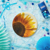 ヒマワリ ペーパープレート (パーティー)