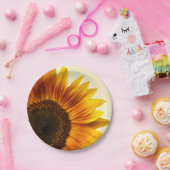 ヒマワリ ペーパープレート (パーティー)