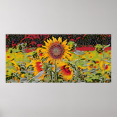 ヒマワリ ポスター (正面)