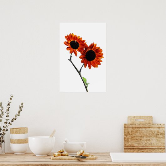 ヒマワリ ポスター (キッチン)