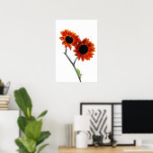 ヒマワリ ポスター (ホームオフィス)