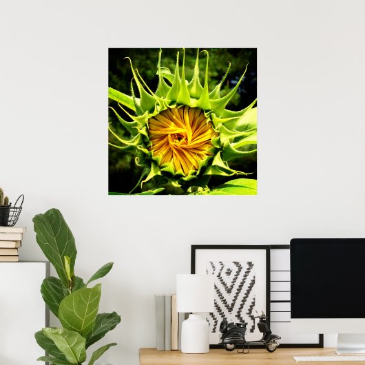 ヒマワリ ポスター (ホームオフィス)