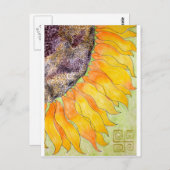 ヒマワリ ポストカード (正面/裏面)