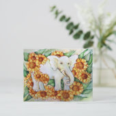 ヒマワリ ポストカード (スタンド正面)