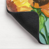 ヒマワリ マウスパッド (コーナー)