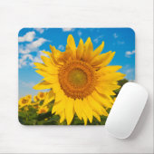 ヒマワリ マウスパッド (マウス)