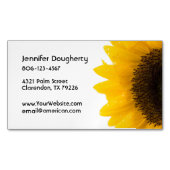 ヒマワリ マグネット名刺 (正面)