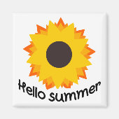 ヒマワリ マグネット (正面)