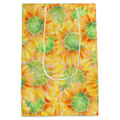 ヒマワリ ミディアムペーパーバッグ (裏面)