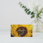 ヒマワリ: モノグラムの名刺 名刺 (スタンド正面)