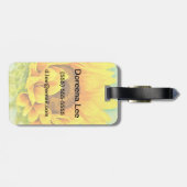 ヒマワリ ラゲッジタグ (裏面横)