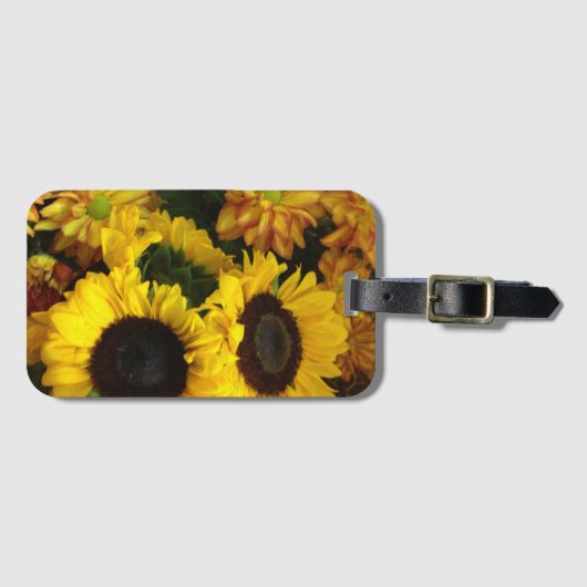 ヒマワリ   ラゲッジタグ (正面横)