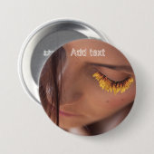 ヒマワリ·ラッシュ·ボタンのカスタマイズ 缶バッジ (正面&裏面)