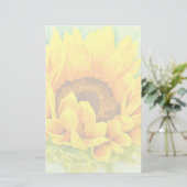 ヒマワリ 便箋 (スタンド正面)