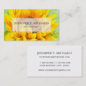 ヒマワリ 名刺 (正面/裏面)