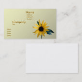 ヒマワリ 名刺 (正面/裏面)