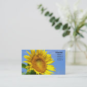 ヒマワリ 名刺 (スタンド正面)