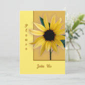 ヒマワリ 招待状 (スタンド正面)
