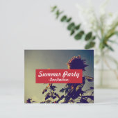 ヒマワリ 招待状 (スタンド正面)